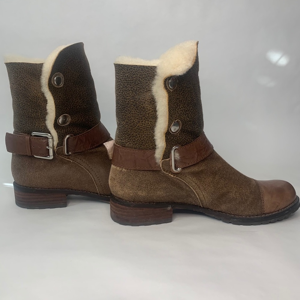 Matt Bernson Tundra Shearling Boot [Brown, Sz 6]
